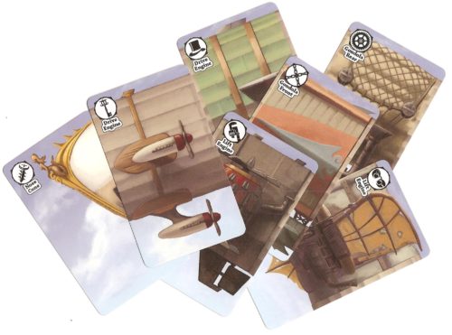 Dastardly Dirigibles Parts